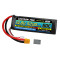 Lectron Pro 14.8V 5200mAh 50C Lipo Battery Soft Pack with XT60 Connector + CSRC adapter for XT60 batteries to popular RC vehicles
