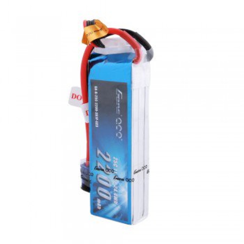 Gens Ace 2200mAh 3S 11.1V 25C Lipo Battery Pack with EC3 Plug for RC Plane