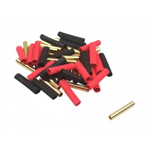 Common Sense RC Bullet Connectors - 2mm - 25-Pack - Female