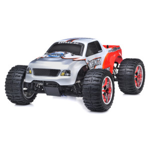 Exceed Infinitive Monster Truck 4WD 1/10 Nitro Gas Powered .18 Engine 2.4Ghz - Infinitive Red - RTR