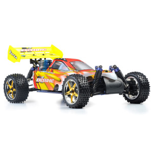 Exceed Forza RC Buggy 1/10 Nitro Powered 2-Speed .18 Engine 2.4Ghz - Fire Red - RTR
