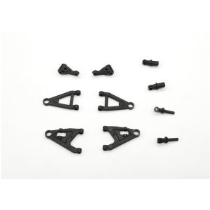 GL Racing GLF-1 UPPER ARMS,LOWER ARMS,STEERING KNUCKLE & FRONT SHOCK