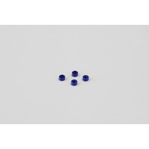 Kyosho Al Friction Mount Collar (2.5mm/Blue/4pcs)