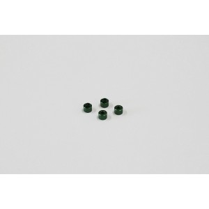 Kyosho Al Friction Mount Collar (3.5mm/Green/4pc)