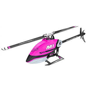 OMPHobby M1 Dual Brushless Direct-Drive Motor Helicopter BNF - Purple
