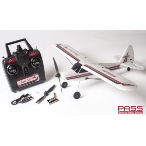 Rage R/C Super Cub MX4 Micro EP 4-Channel Airplane with PASS System - RTF