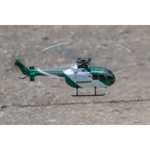 Rage R/C Hero Copter 4CH 4 Blade Rescue Sheriff Helicopter - RTF