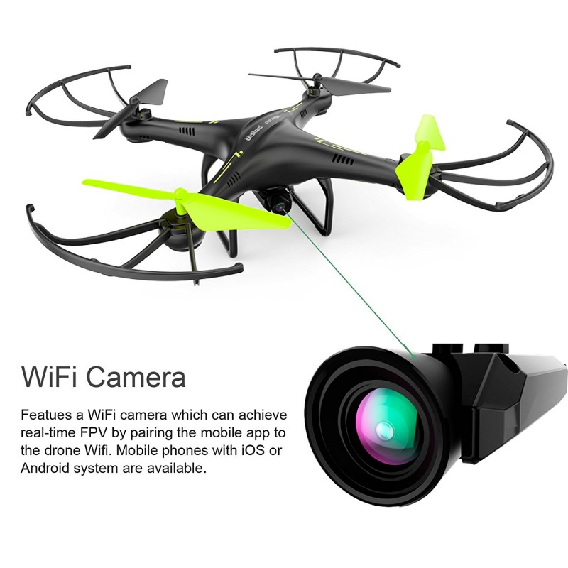 ON SALE 2.4GHz 6CH 6Axis GYRO Hexacopter FPV w/ Camera iOS/Android App Drone